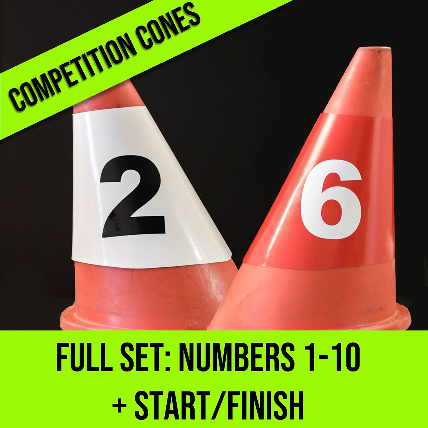  Competition Cones Sleeves - 24 pcs