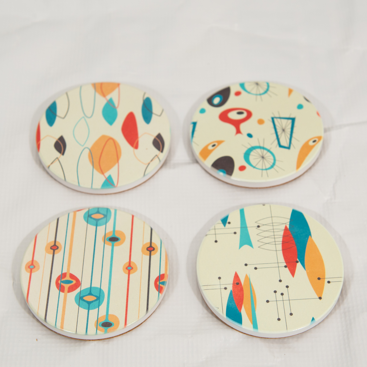 Atomic set 01 Coasters