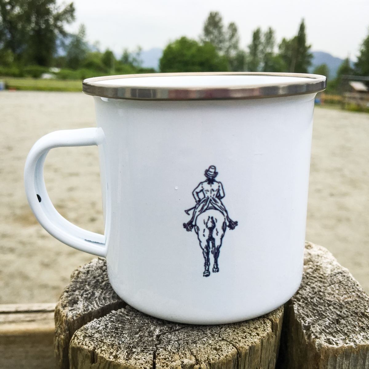 Ride More... Horse Trailer Mug