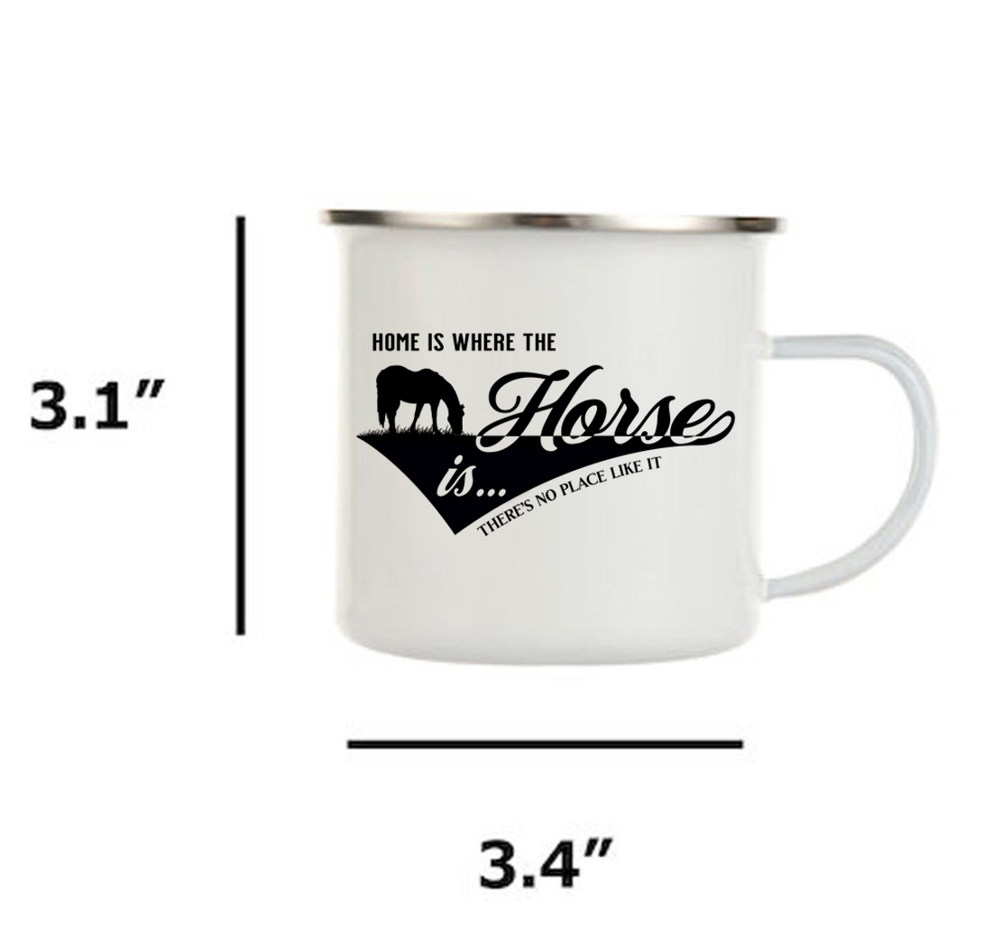 Home Is... Horse Trailer Mug