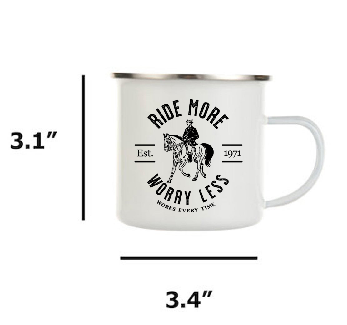 Ride More... Horse Trailer Mug